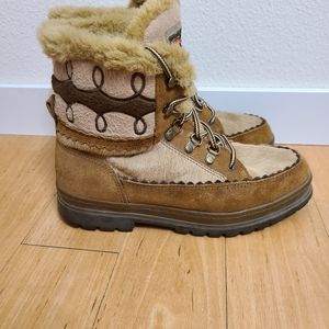 Arapaho Buffy Suede Hiking Insulated Winter Boots